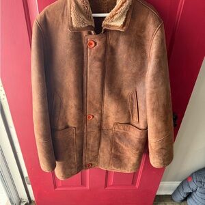 Aston Genuine Shearing 100 Percent Lamb Skin Coat (Women’s Large)